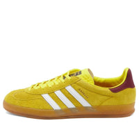 (WMNS) adidas Gazelle Indoor Shoes 'Bright Yellow Burgundy' IE7003