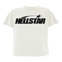 Hellstar Classic Logo T-Shirt 'White Black' HSCLW713