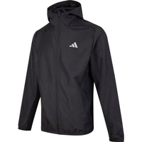 adidas Gym+ Training 3-Stripes Windbreaker Asia Sizing 'Black' IN5838