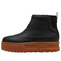 (WMNS) PUMA Mayze Wellis Leather Mid 'Black' 398535-01