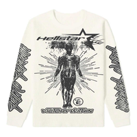 Hellstar Studios Victory Thermal Long Sleeve T-Shirt 'Cream' HSVT-CREAM