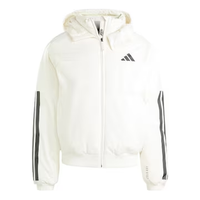 adidas Puff Down Jacket 'White Black' JG3852