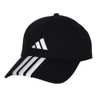 adidas 3 Stripes Cap 'Black White' JG1072