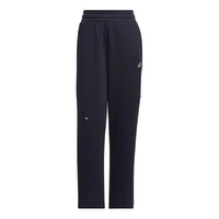 (WMNS) adidas FW24 Small Logo Fleece Joggers 'Navy Silver' JJ3572