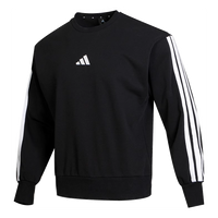 adidas Essentials 3-Stripes French Terry Sweatshirt 'Black' JE6372