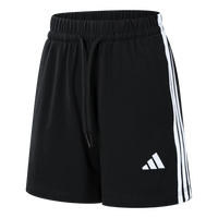 (WMNS) adidas 3 Tripes Shorts 'Black White' JY8574