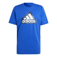 adidas City Escape Torn Camo Graphic T-shirt Asia Sizing 'Blue' IN6228
