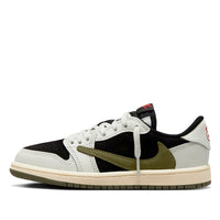 (PS) Air Jordan 1 Retro Low OG SP x Travis Scott 'Olive' DZ5909-106
