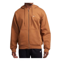 Nike Solo Swoosh Jacket 'Brown' FZ1165-281