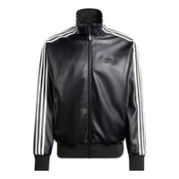 adidas Future Icons 3-Stripes Woven Track Jacket Asia Sizing 'Black' IN3316
