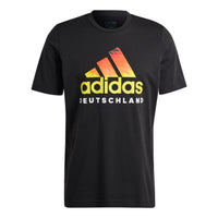 adidas Germany DNA Graphic T-Shirt Asia Sizing 'Black' IU2095