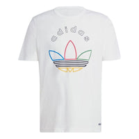adidas Graphic T-Shirt Asia Sizing 'White' IW3237