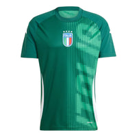 adidas Italy Pre-Match Football Jersey Asia Sizing 'Green' IW7950