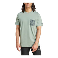 adidas Terrex Graphic T-Shirt 'Silver Green' IZ0467