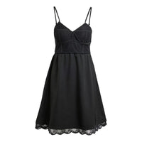 (WMNS) adidas Lace Dress Asia Sizing 'Black' IX6966