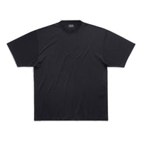 (WMNS) Balenciaga T-shirt Medium Fit 'Black Faded' 739784TOVF49034