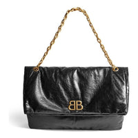 (WMNS) Balenciaga Monaco Large Chain Bag 'Black' 7659332AAR81000