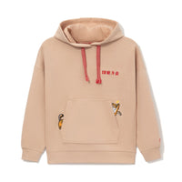 (WMNS) Li-Ning Rijindoujin Embroidered Logo Hoodie 'Khaki' AWDS156-4