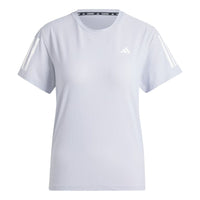 (WMNS) adidas Own The Run T-shirt 'Halo Silver' IP2041