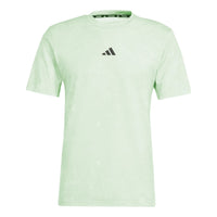 adidas Power Workout T-shirt Asia Sizing 'Light Green' IS3801