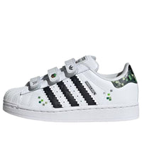 (PS) adidas x Minecraft Superstar Creepers 'White Core Black' JQ8748
