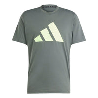 adidas Train Essentials Feelready Logo Training T-shirt Asia Sizing 'Legend Ivy' IT5415