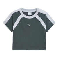 (WMNS) PUMA Dare To T-Shirt 'Mineral Gray' 633249-83