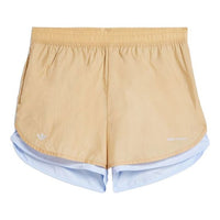 adidas x Wales Bonner Nylon Layered Short Asia Sizing 'Beige' IY2047
