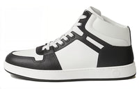 HERMES Inject High-Top Skateboard Shoes Men's White