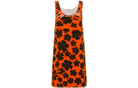 MIU MIU SS22 Sleeveless Dress Women's Orange