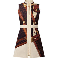 LOUIS VUITTON Denim Lv Trunk Dress