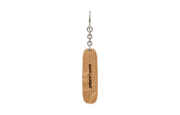 SAINT LAURENT Wooden Keychain Bag Accessory Unisex Brown