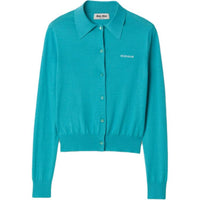 MIU MIU Cashmere Sweater Women's Turquoise