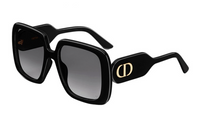 DIOR Plate Frame Square Sunglasses Women's