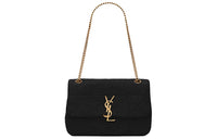 SAINT LAURENT Jamie Leather Shoulder Bag, Crossbody Bag, Shoulder Bag Women's Black