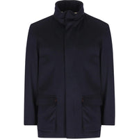 Loro Piana High-Neck Long Sleeved Jacket