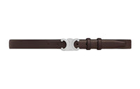 CELINE Medium Triomphe Belt In Natural Calfskin