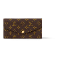 LOUIS VUITTON Sarah Wallet Monogram Rose Ballerine