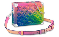 LOUIS VUITTON Clutch Bo Taurillon Cow Leather Handheld Shoulder Bag, Crossbody Bag Men's Multicolor