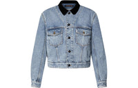 LOUIS VUITTON VeLOUIS VUITTONet Accent Denim Jacket