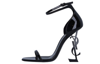 SAINT LAURENT Opyum Sandals Black