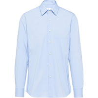 PRADA Long-Sleeved Buttoned Poplin Shirt