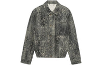 LOUIS VUITTON New Quarterly Products Of LV Denim Jacket Men's Gray