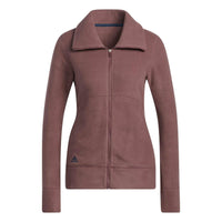 (WMNS) adidas Polar Fleece Jacket 'Burgundy' HG6984