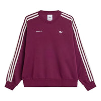 adidas x Sporty & Rich Sweatshirt 'Maroon' JN5321