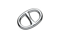 HERMES Silver-Plated Palladium-Plated Accessories Unisex