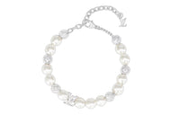 LOUIS VUITTON Metal Pearl Bracelets Unisex