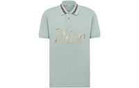 DIOR Dior Quarterly New Products Polo Shirt Men's Green