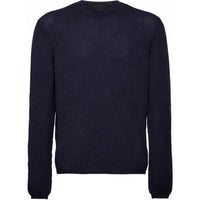 PRADA Cashmere Sweaters Men Navy Blue