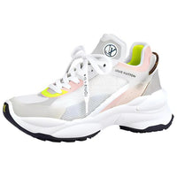 LOUIS VUITTON Run 55 Cushioning Anti-Slip And Wear-Resistant Low-Top Casual Shoes Women's Gray